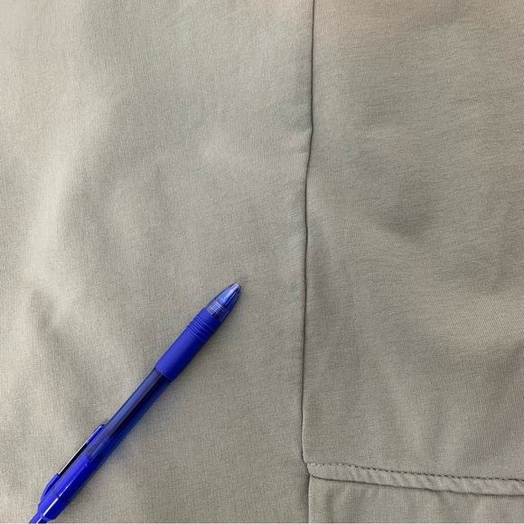 Paolo Tricot Sweater Green Size XL Italy Asymmetrical Boxy Oversized Lagenlook - Picture 10 of 10